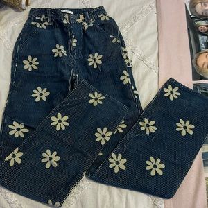 pacsun flower pants